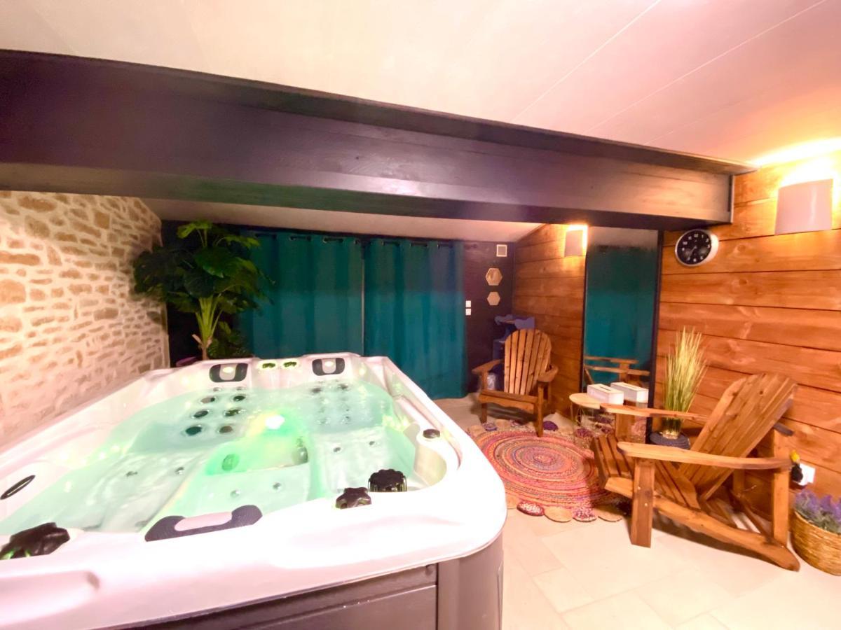 Hotel Le Petit Prince A Sarlat - Parking Prive - Piscine Chauffee - Espace Bien-Etre Jacuzzi Et Massages Exterior foto